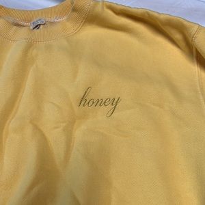 PacSun (john galt) CREWNECK Honey